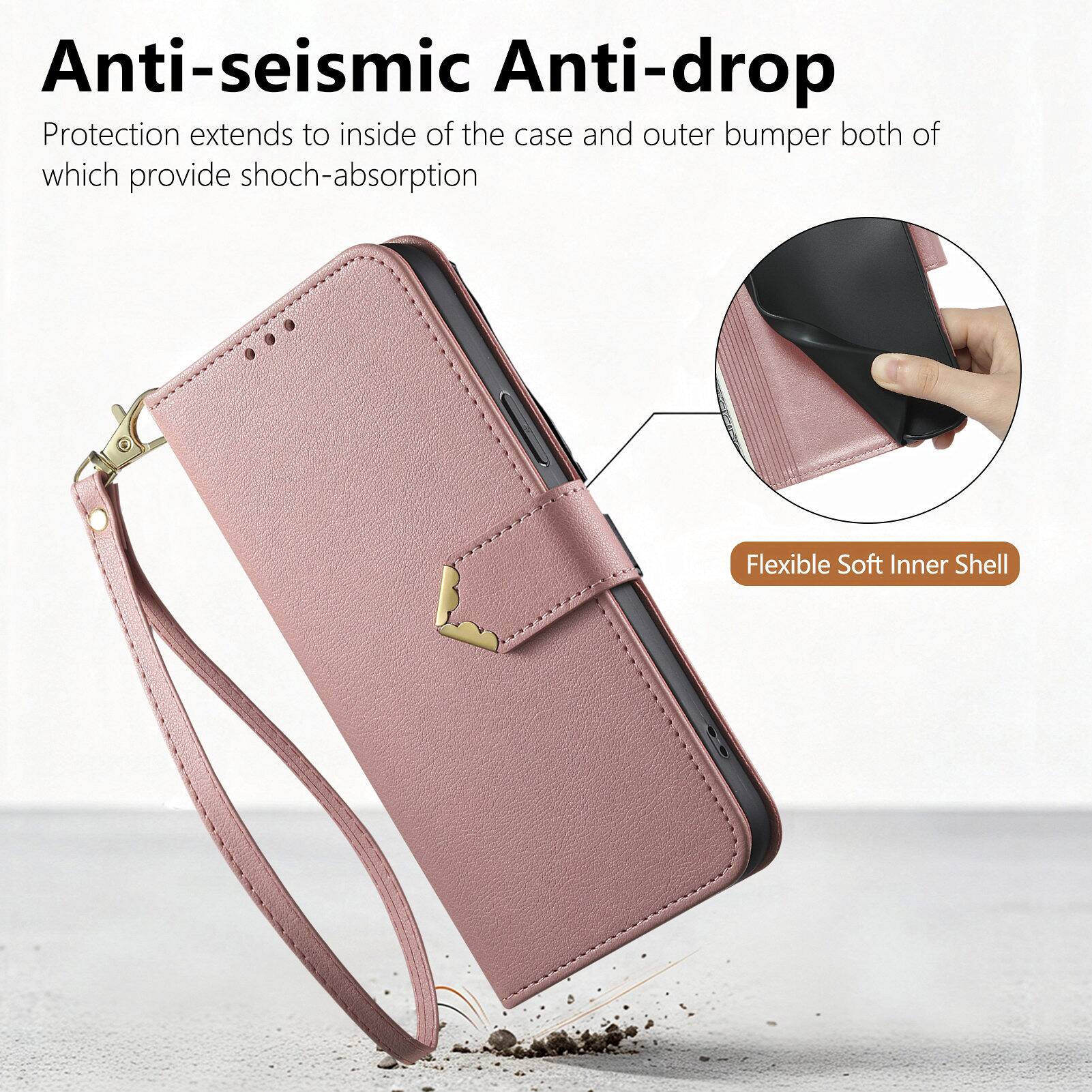 Dteck Leather Wallet Case for Google Pixel 11 Pro XL with Crossbody ...
