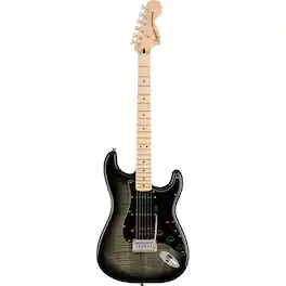 Squier - Affinity Stratocaster FMT HSS Black Burst