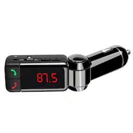 Stock Preferred - Dual USB Bluetooth Car Charger & FM Transmitter – Wireless MP3 Player with Hands-Free Calling and Dual 2.0A Ports