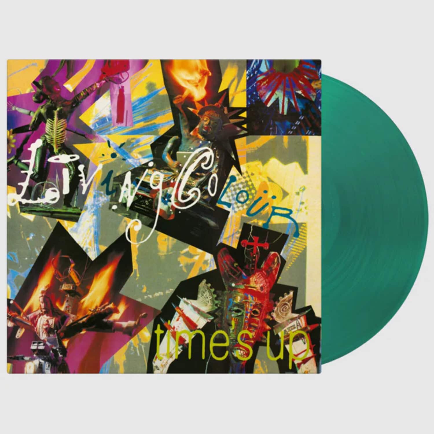 Living Colour - Time's Up - Limited 180-Gram Translucent Green Colored Vinyl   - VINYL LP price history on PriceWatchPro
