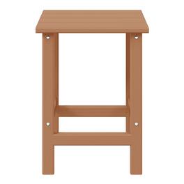 WestinTrends - Malibu 14" square outdoor Side table for Adirondack chair - Teak
