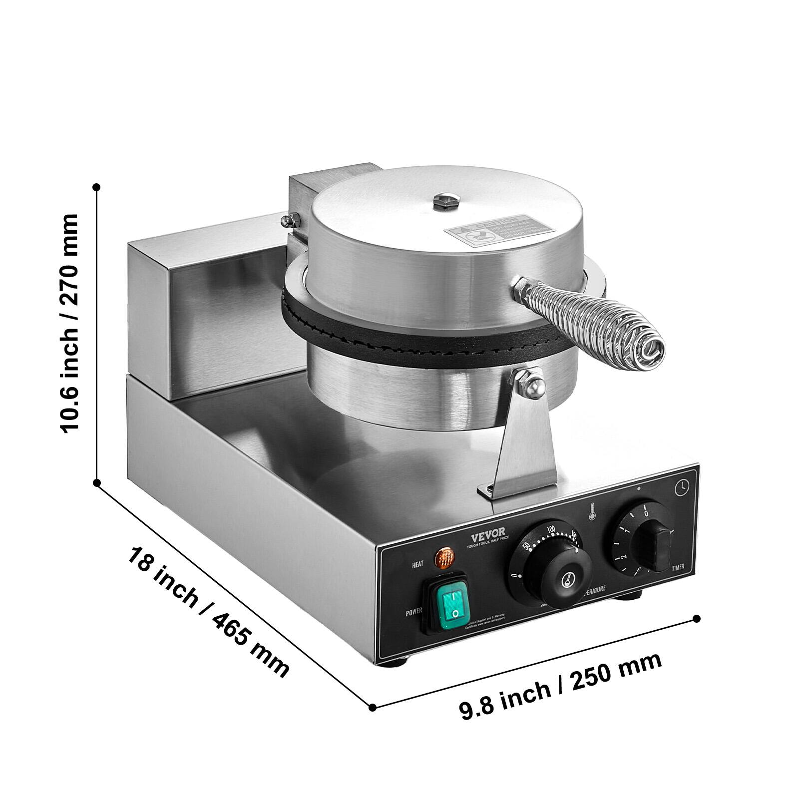 mm 270 / inch 10.6  
18 inch / 465 mm  
HEAT POWER  
D 300 - VEVOR  
50 to 250 mm / 9.8 inch