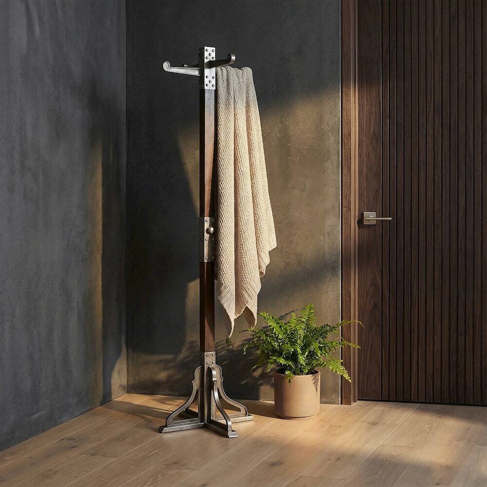 Alt View 1. Butler Specialty - Carston Industrial Chic Coat Rack - Multi-Color.