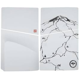 MobileSentrix - Ghost of Yotei - Faceplate Covers (Top & Bottom) Replacement Compatible For PlayStation 5 Slim Disc Edition PS5 - White