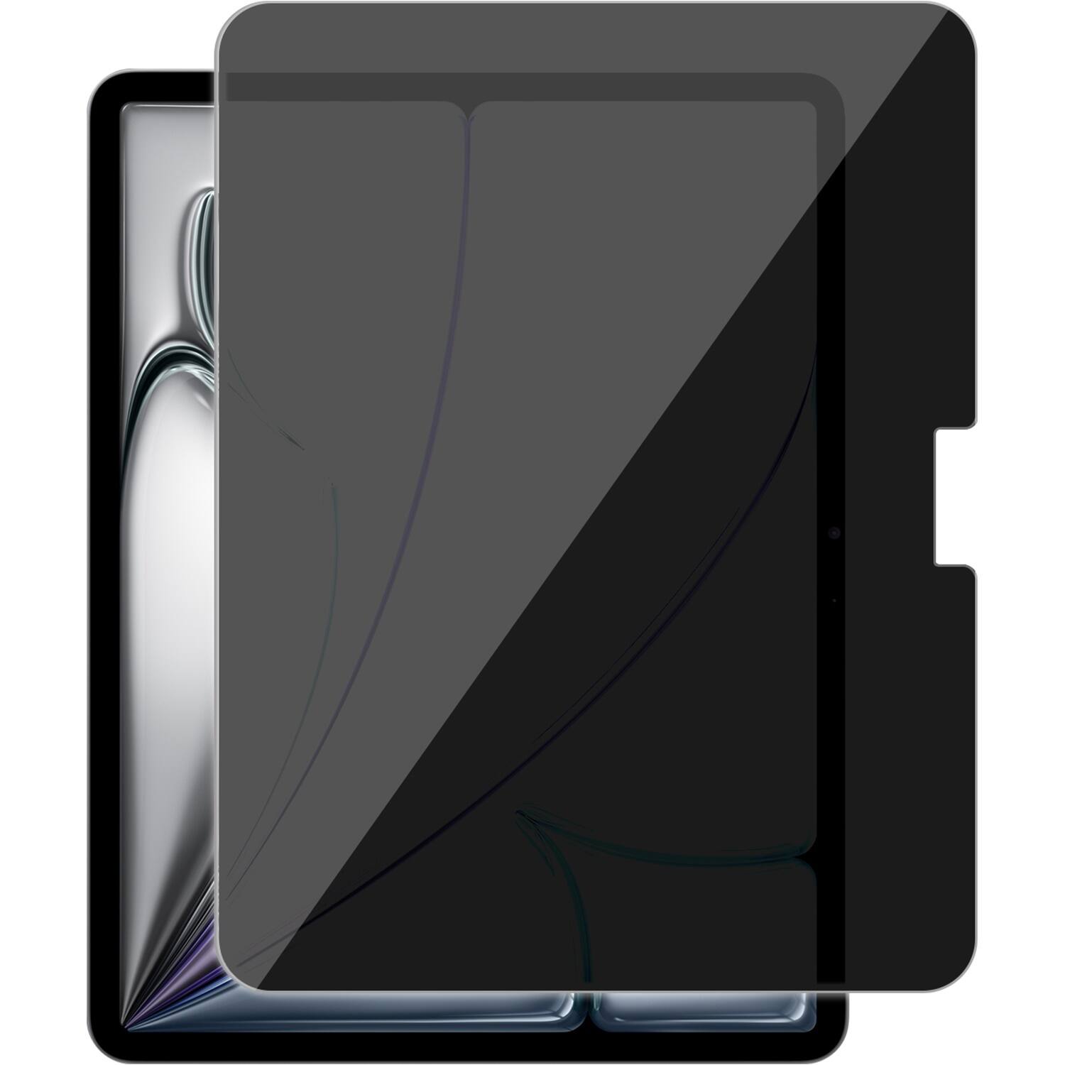 Alt View 11. SaharaCase - Easy Apply Tempered Glass Screen Protector for Apple iPad Air 13-inch (M2 2024 and M3 2025) - Privacy.