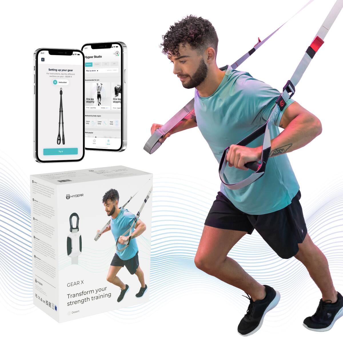 Hygear Studio - Setting up your gear

One leg lunge
One leg lunge with resistance

GEAR X
Transform your strength training