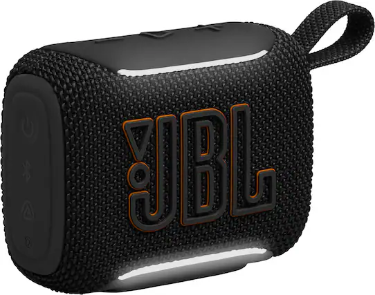 Front. JBL - Go 5 - Ultra-portable waterproof and drop-proof speaker - 2026 - Black.