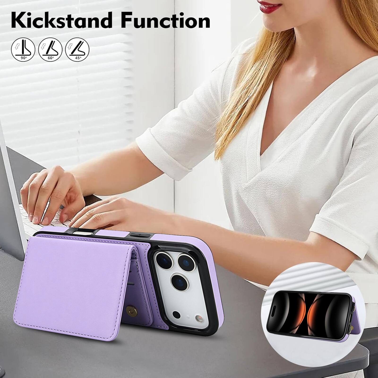 Kickstand Function

90° 60° 45°