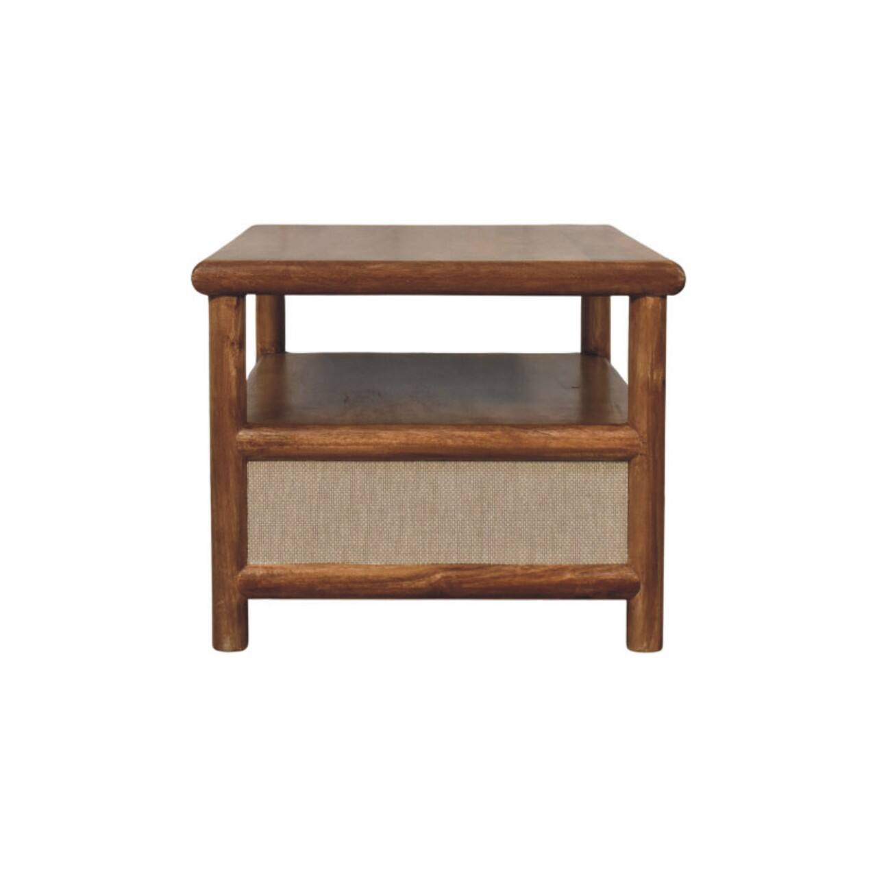 Alt View 6. Artisan Furniture - Solara Rattan Coffee Table - Light Brown.