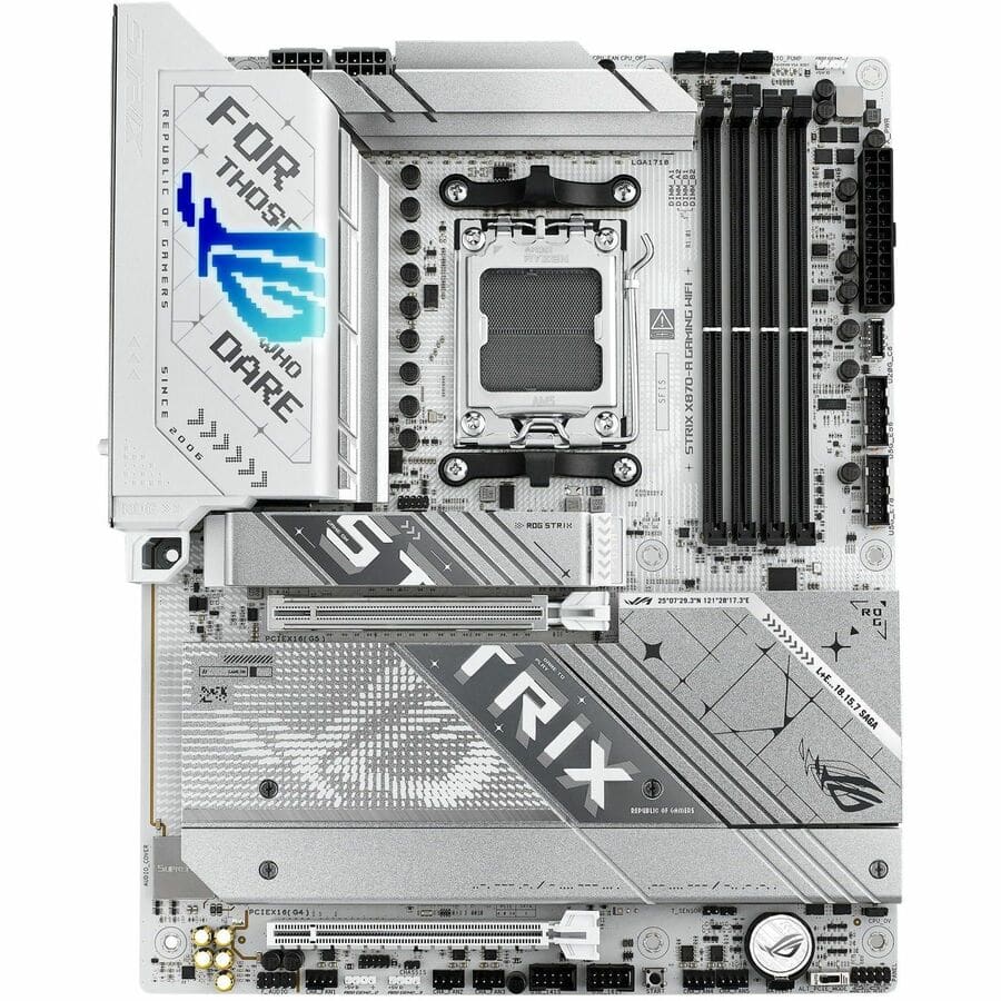 ASUS ROG STRIX X870A GAM WIFI White 90MB1IF0-MVAAY0 - Best Buy