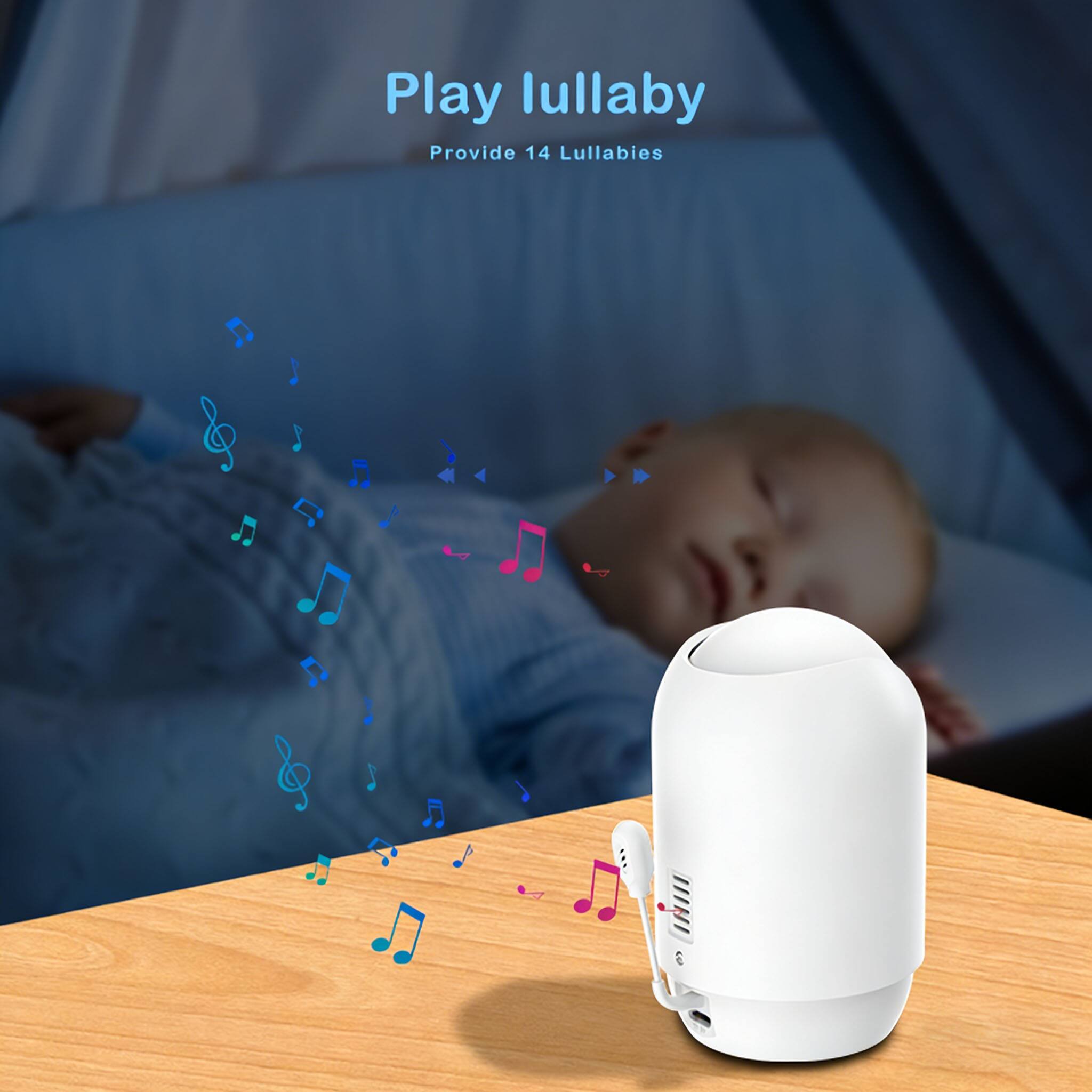Play Lullaby  
Provide 14 Lullabies