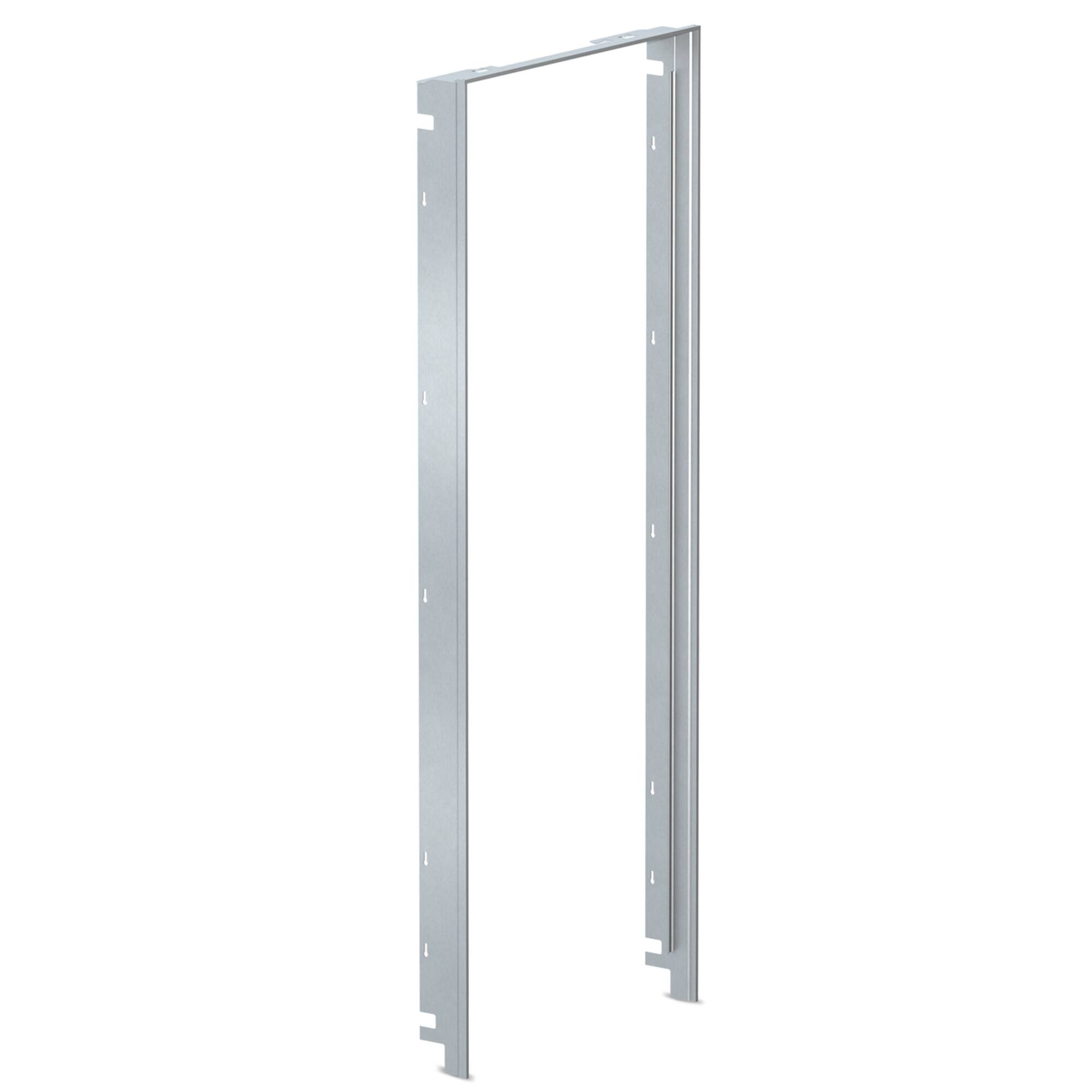 Angle. Miele - Miele KFK3001 Decor Frame Set for 30" MasterCool models KFMC 3836 L/R and KFMC 3632 L/R Built-In Refrigeration - Stainless Steel.