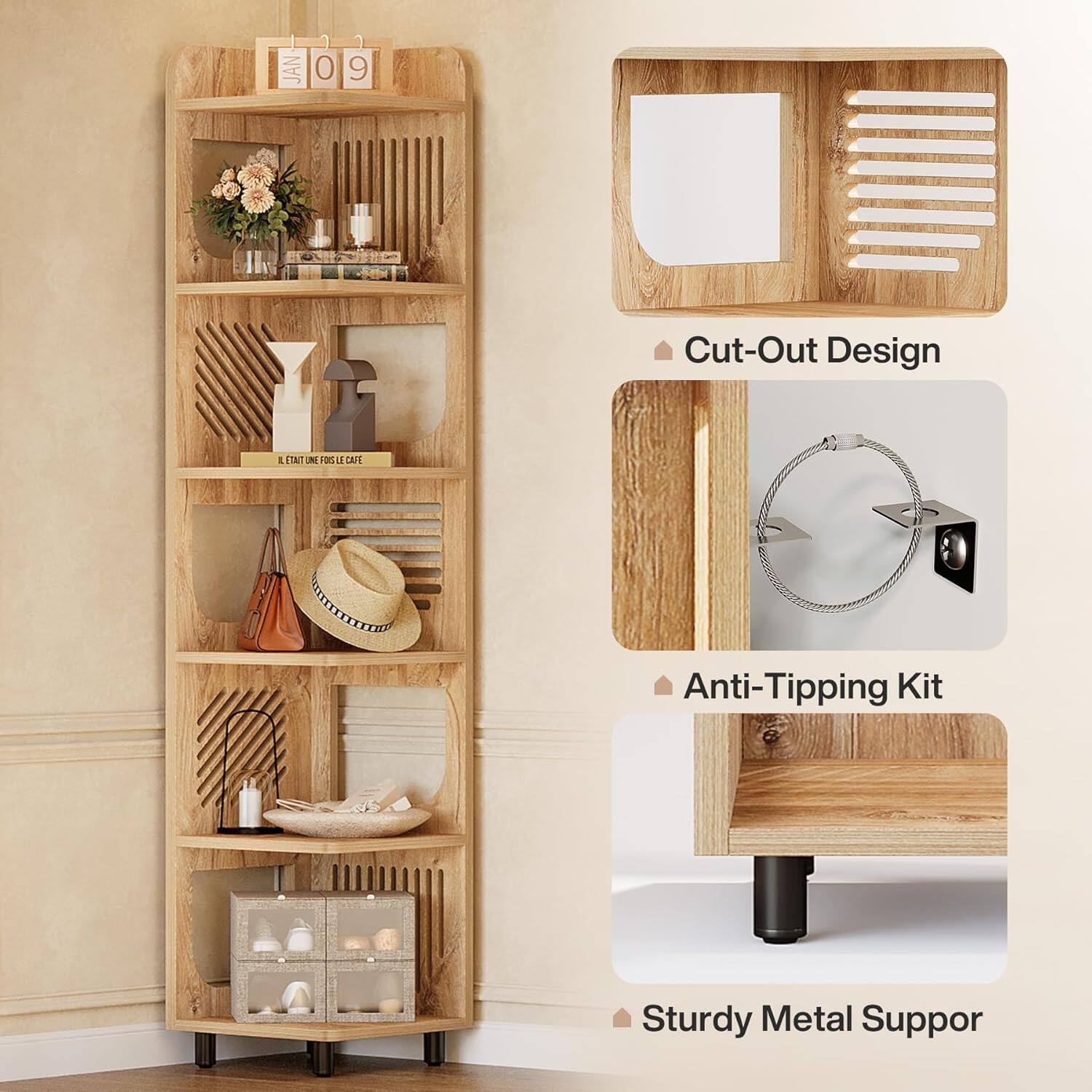 JAN 09

Cut-Out Design

IL IL ETAIT UNE FOIS LE CAFE

Anti-Tipping Kit

Sturdy Metal Support