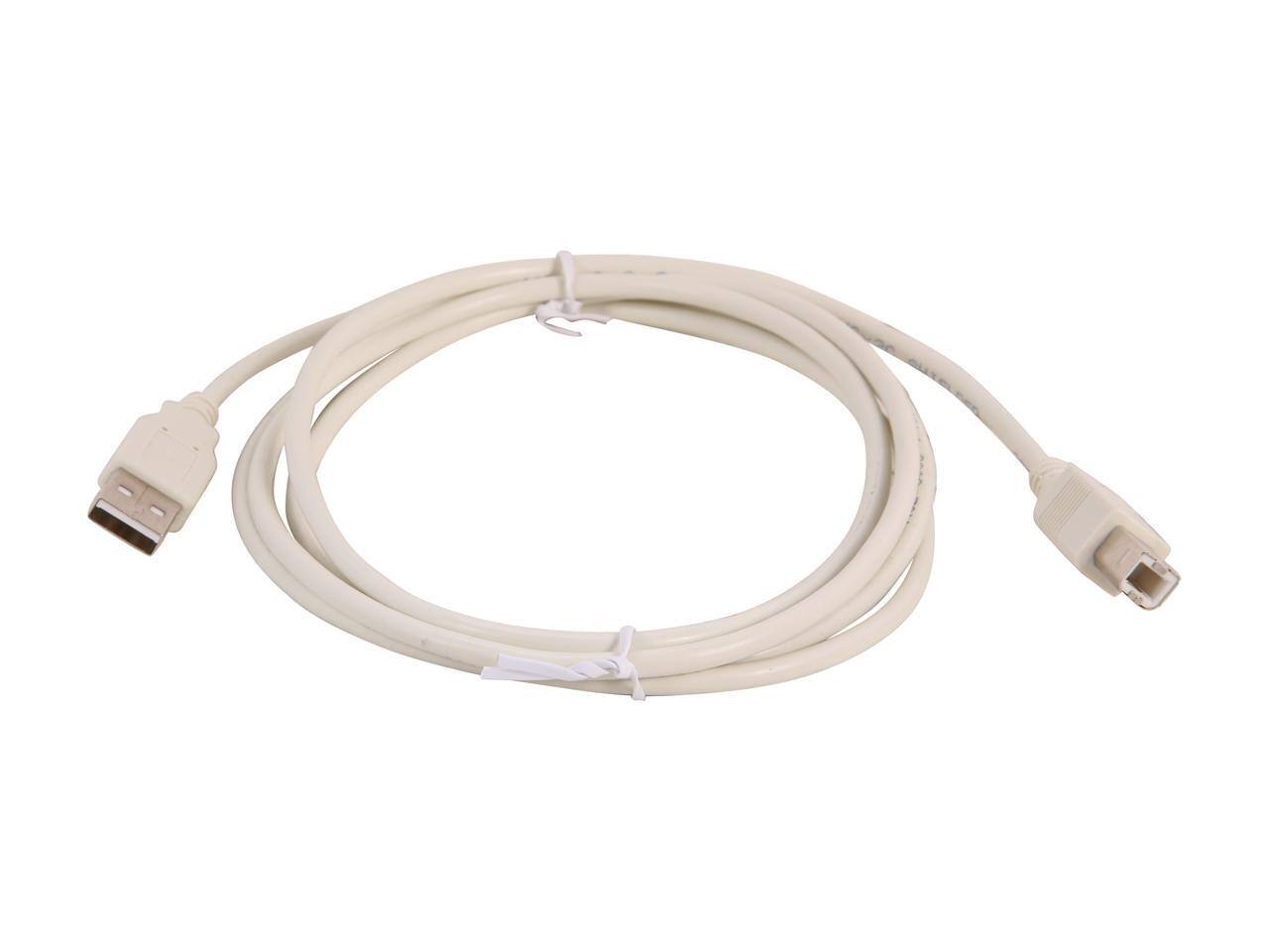 Alt View 1. Nippon Labs - Nippon Labs 6 ft. USB cable A/male to B/male 6ft Model USB-6-AB 6 feet.