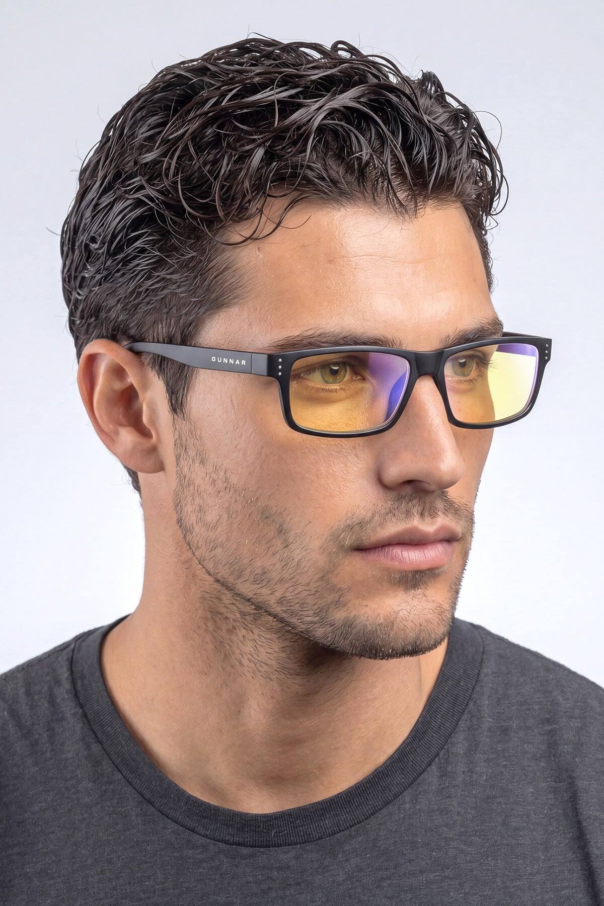 GUNNAR Gaming Glasses Cruz, Amber Neutral Lens Blue Light Blocking ...