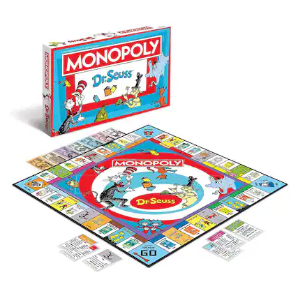 MONOPOLY
Dr. Seuss
LLAPN SpC Sada + mopertr Todieo Fet pearing MONOPOLY MONOPOLY Dr. Dr.Seuss DrScUss MONOPOLY na 111 I i1 825 Dr.Seoss PaScoro s to ari CS CLI . GO TAS n e