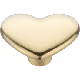 Staub - Heart Knob - Light - Gold