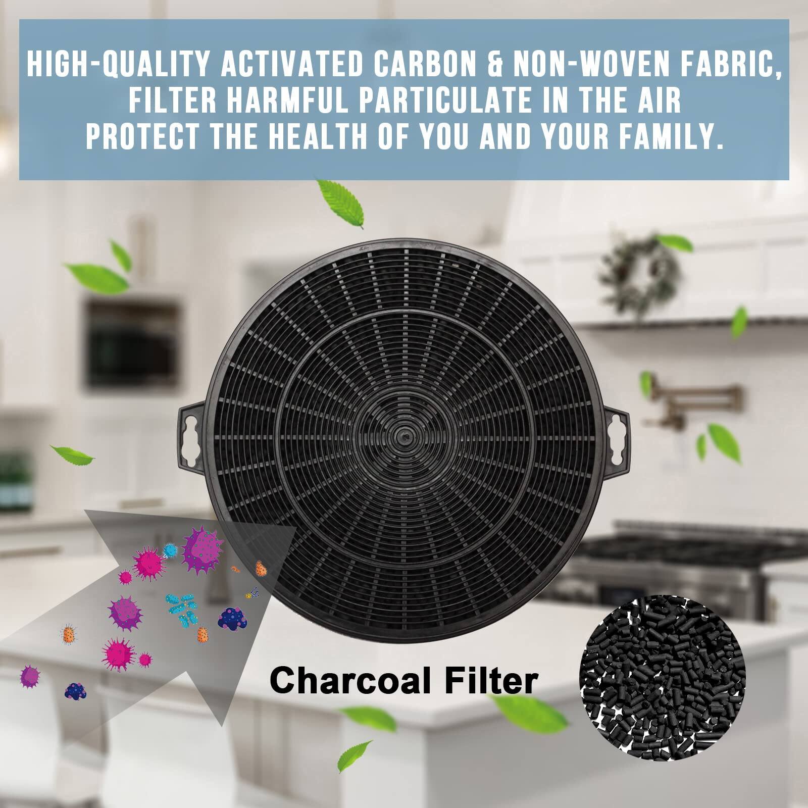 HIGH-QUALITY ACTIVATED CARBON & NON-WOVEN FABRIC, FILTER HARMFUL PARTICULATE IN THE AIR PROTECT THE HEALTH OF YOU AND YOUR FAMILY.

Charcoal Filter