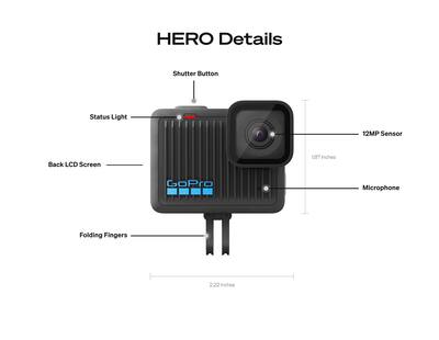 GoPro HERO Action Camera Black CHDHF-131-AT - Best Buy GoPro HERO Action Camera Black CHDHF-131-AT - Best Buy