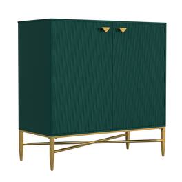 Boyel Living - 2 Door Locker Accent Cabinet - Green
