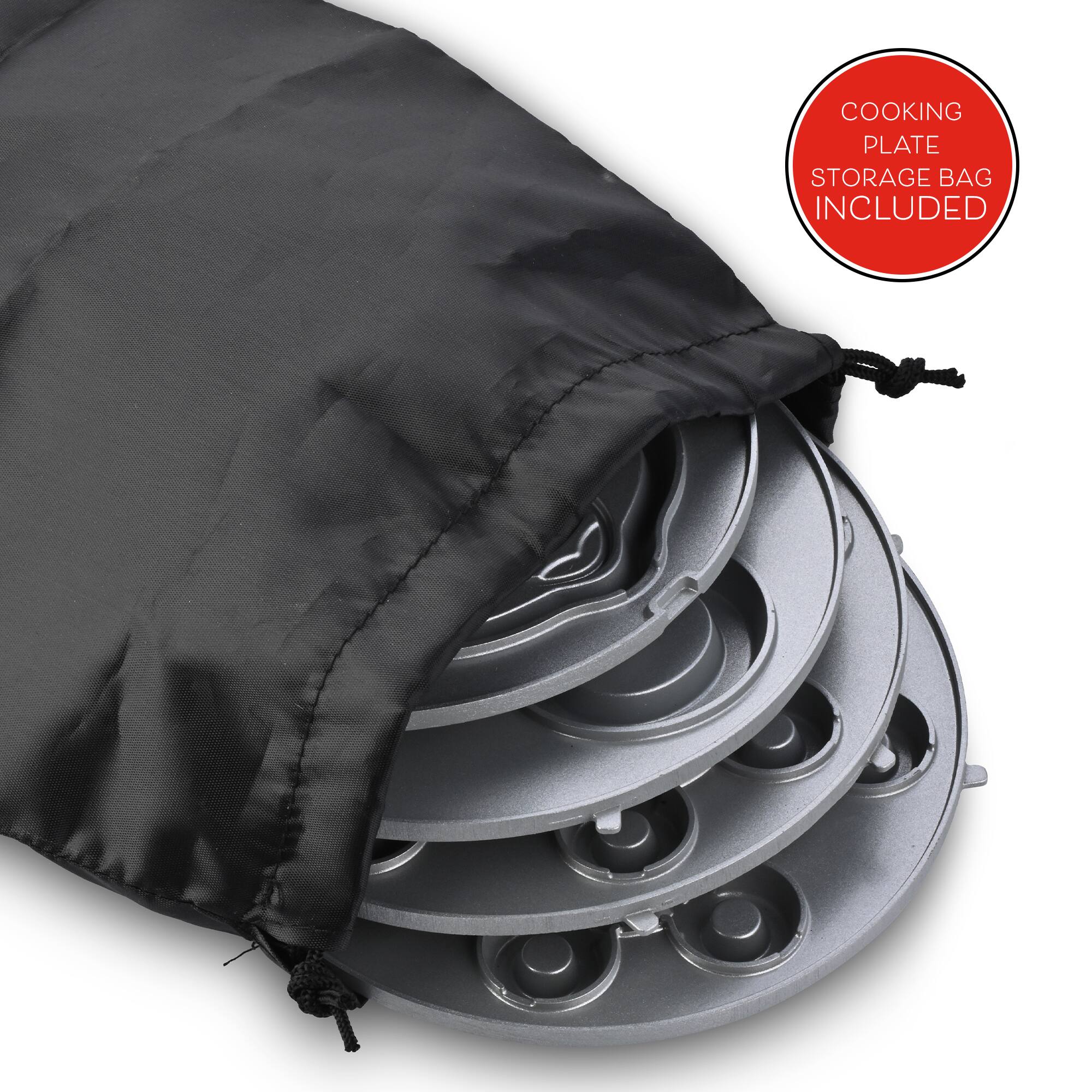 COOKING PLATE STORAGE BAG INCLUDED