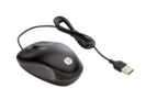 Front. HP - USB Travel Mouse - Black.