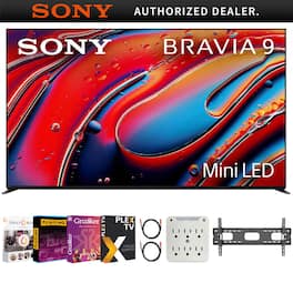 Sony - 85" BRAVIA 9 XR90 Series QLED Mini-LED 4K HDR Smart TV (2024) with Premiere Movies Streaming 2020 Bundle