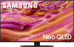 Samsung - 50” Class QN90F Series Neo QLED Mini LED 4K UHD SamsungVision AI Smart Tizen TV (2025) - Front_Zoom