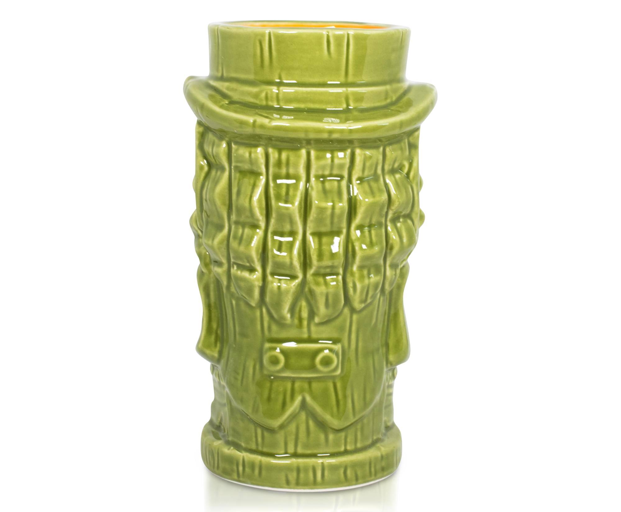 Alt View 1. ThinkGeek - Geeki Tikis Leprechaun Movie Mug | Ceramic Tiki Style Cup | Holds 18 Ounces - Green.
