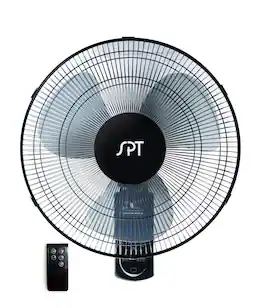 SPT - 16″ Wall Mount Fan with Remote Control