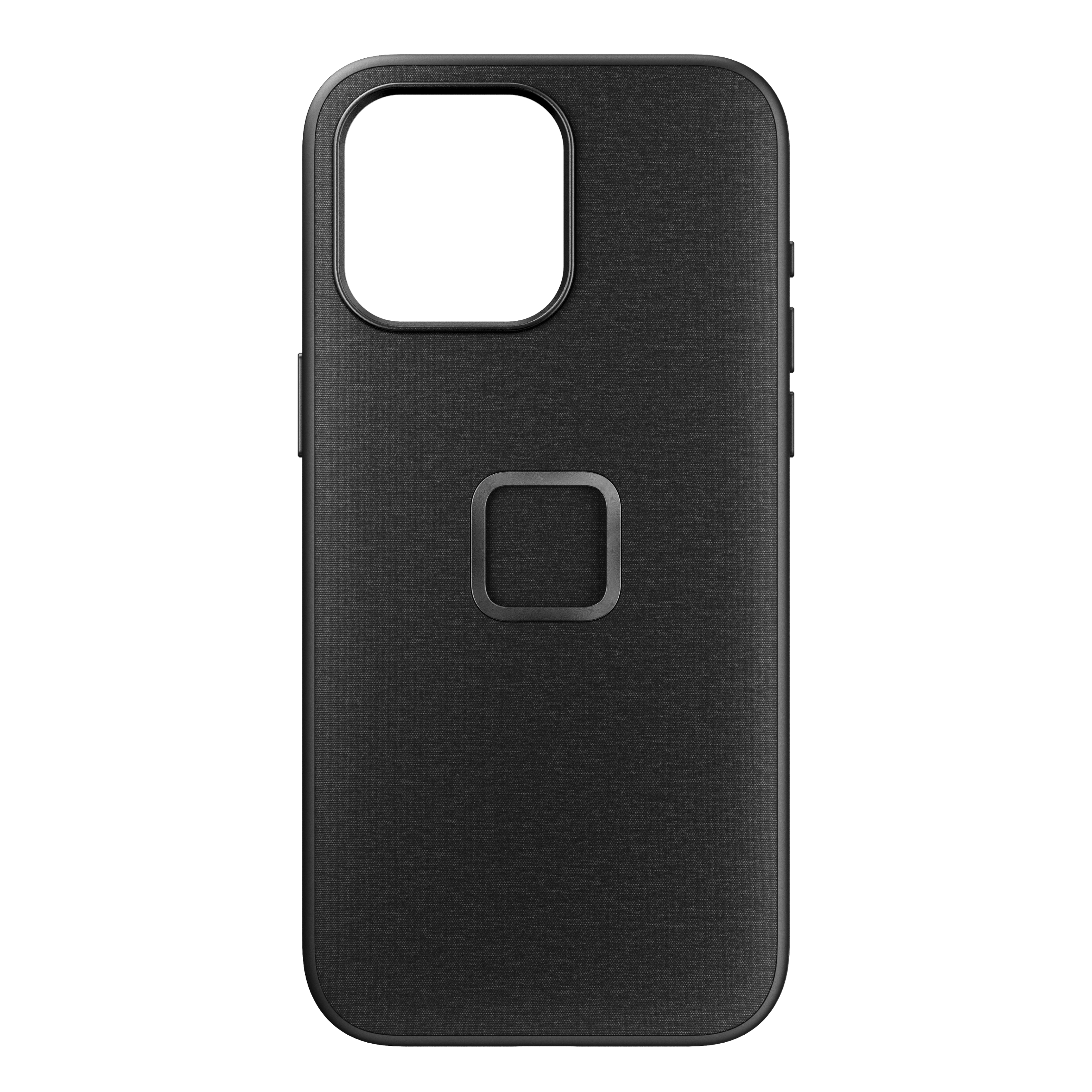 Peak Design - Everyday Fabric Case v2 for iPhone 15 Pro Max - Charcoal - Front_Zoom