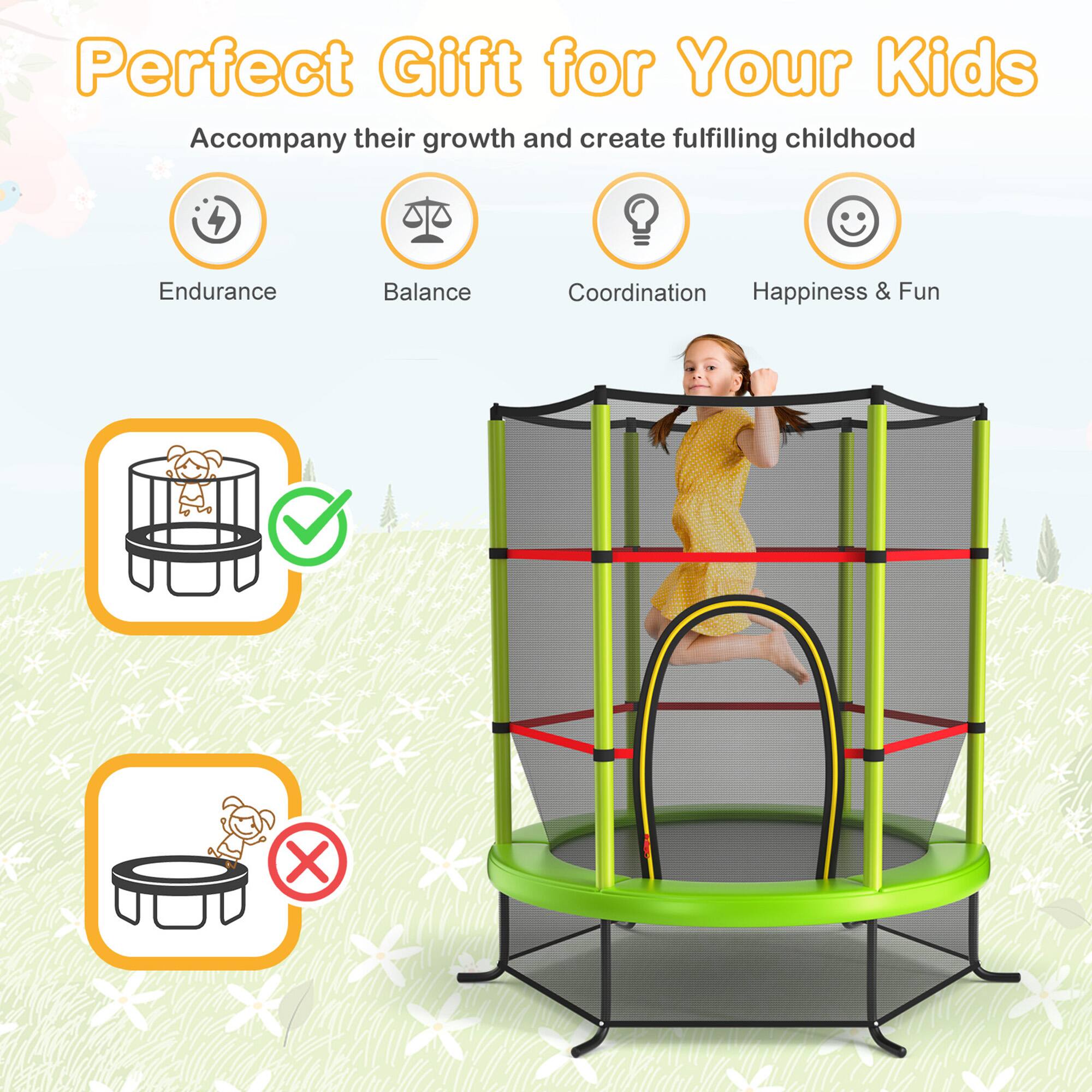 Perfect Gift for Your Kids

Accompany their growth and create fulfilling childhood

Endurance  
Balance  
Coordination  
Happiness & Fun  

✓  
✗