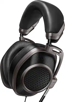 Front. Cleer - Cleer NEXT Wired Audiophile Headphones – Open Back, Alloy Frame, Ironless Magnesium Drivers, Hi-Res Sound - Titanium.
