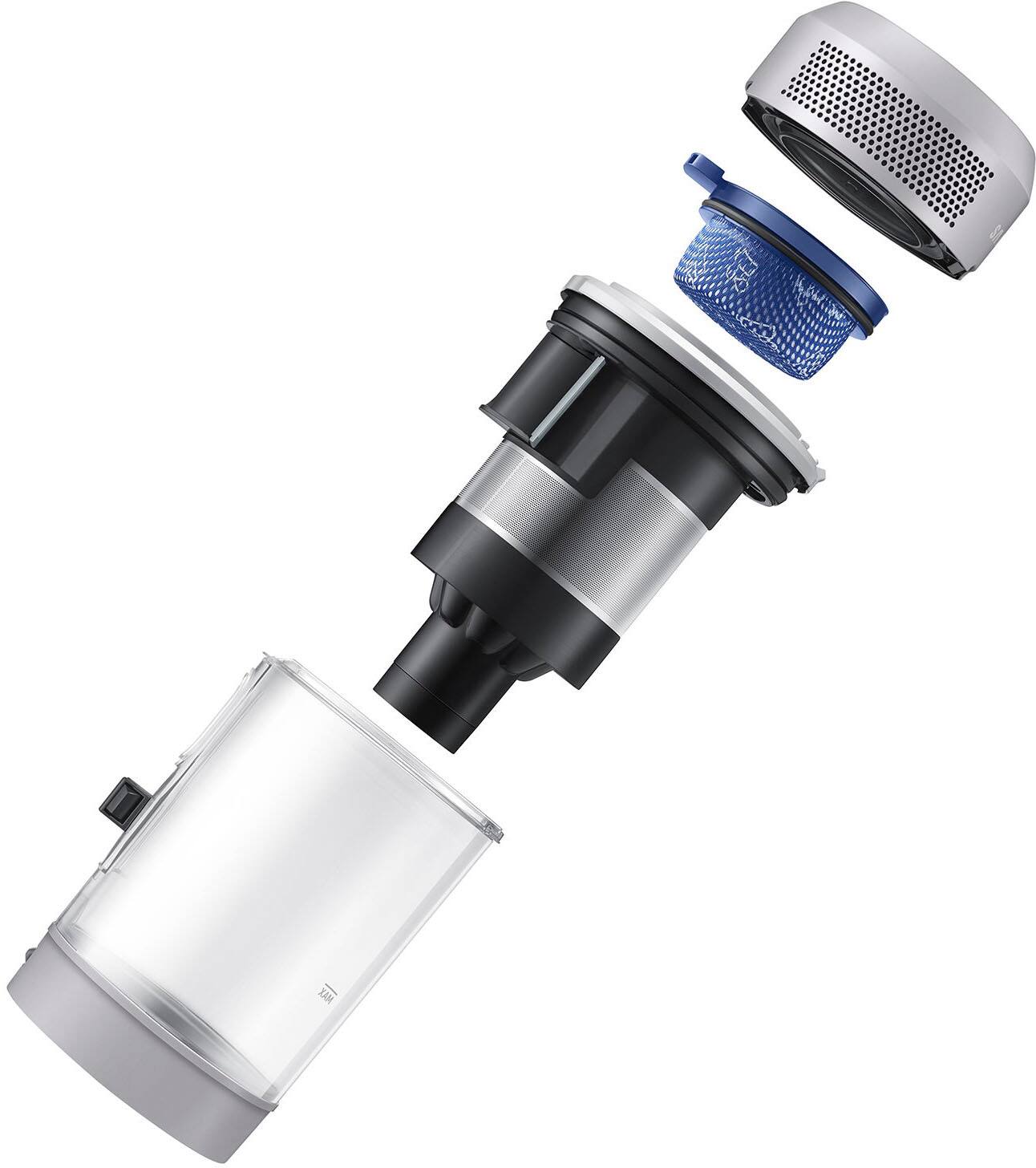 Alt View 24. Samsung - Bespoke AI Jet Lite Cordless Stick Vacuum with All-in-One Clean Station - Pebble Gray.