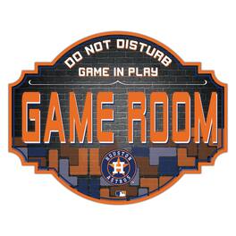 Fan Creations - Houston Astros 12'' Game Room Tavern Sign - Multicolor