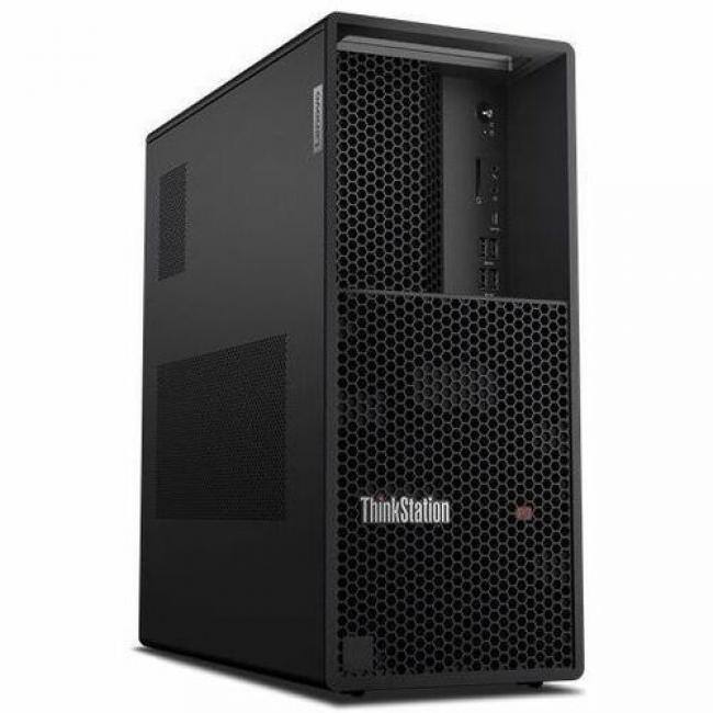 Front. Lenovo - Lenovo ThinkStation P3 30GS00E5US Workstation - 1 Core i9 14th Gen i9-14900K - vPro Technology - 64 GB - 2 TB SSD - Unknown.