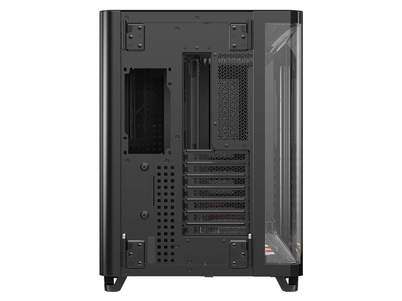 CORSAIR AIR 5400 LX R RGB iCUE Triple Chamber Mid Tower Case with