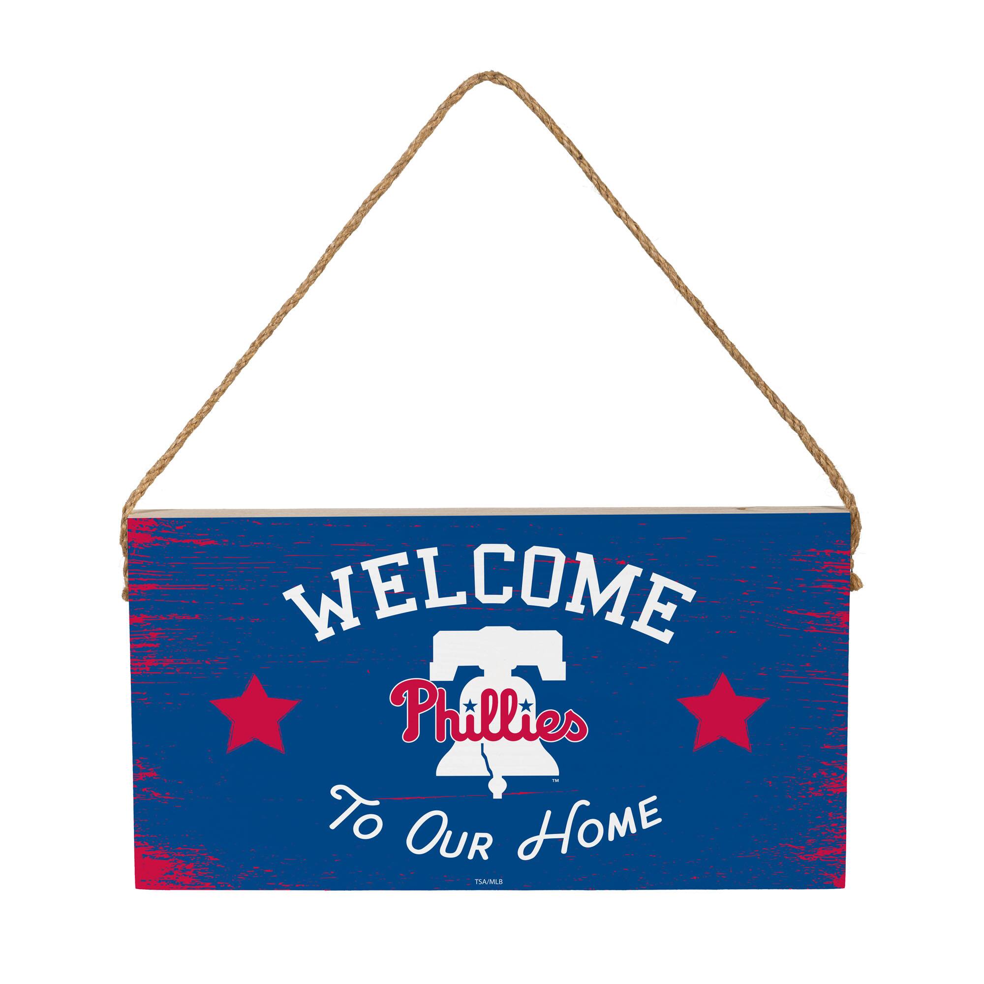 6" x 11" Welcome Home Wood Wall Sign with Rope Hanger
