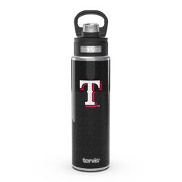 Tervis - Texas Rangers 24oz. Weave Stainless Steel Wide Mouth Bottle - Multicolor