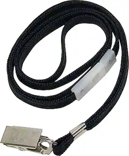 Advantus - 36" Deluxe Safety Lanyard, 24/Box - Black