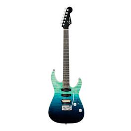 Charvel - Pro-Mod Plus Dinky DK24 HSS 2PT EB QM (Blue Curaao)