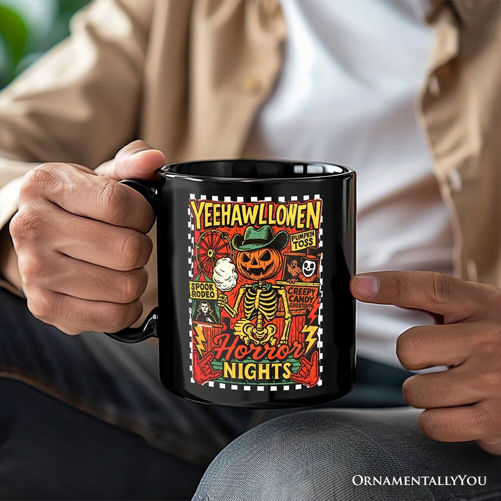 YEEHAW LLOWEN  
PUMPKIN TOSS  
SPOOK RODEO  
CREEPY CANDY SHOOTOUTS  
Horror NIGHTS  
ORNAMENTALLY YOU