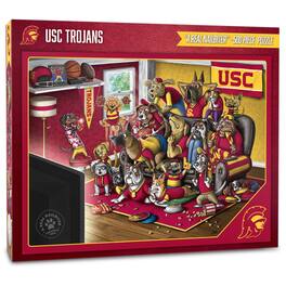 YouTheFan - USC Trojans Purebred Fans 18'' x 24'' A Real Nailbiter 500-Piece Puzzle - Multicolor