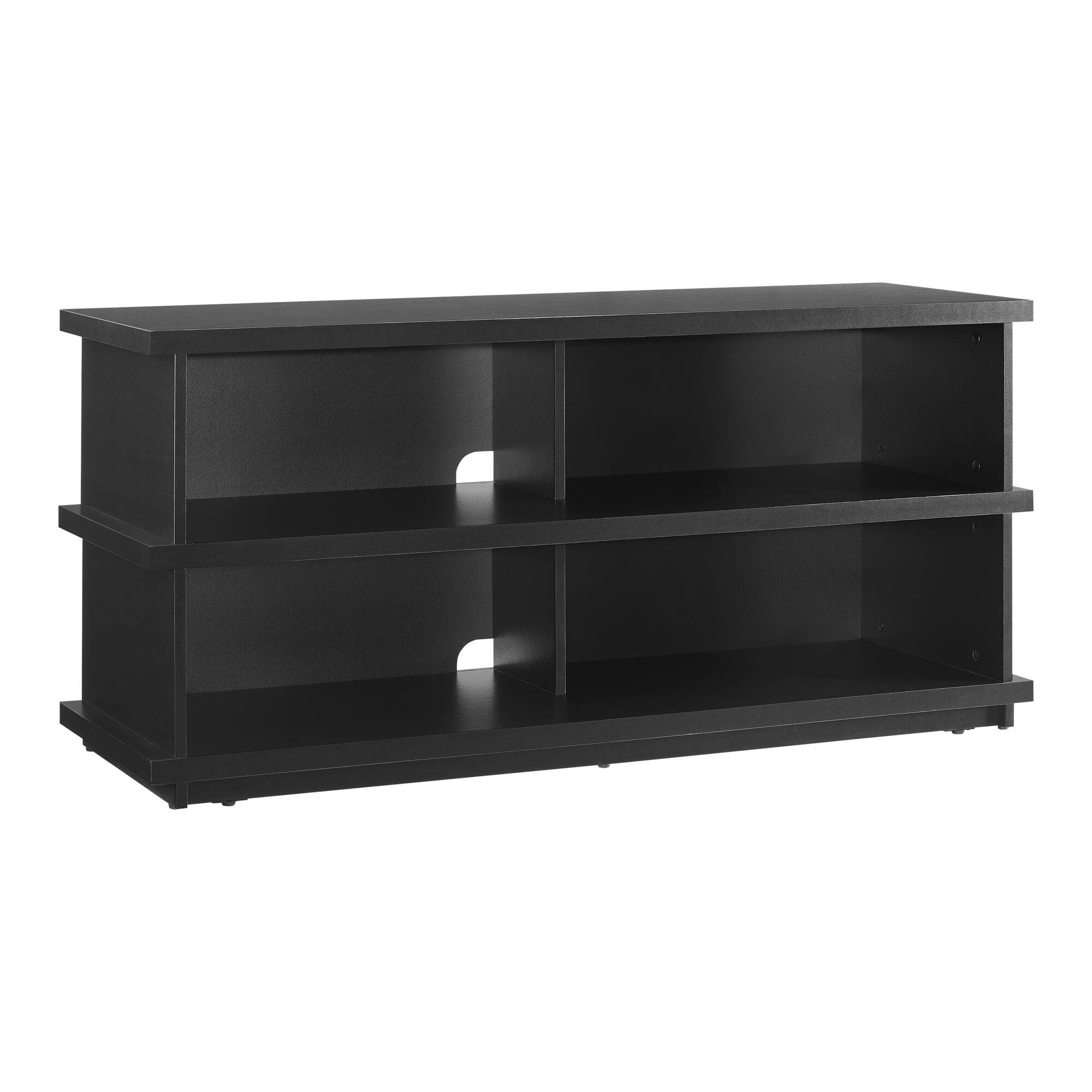 Angle. Insignia™ - TV Stand for Most TVs Up to 55” - Black.
