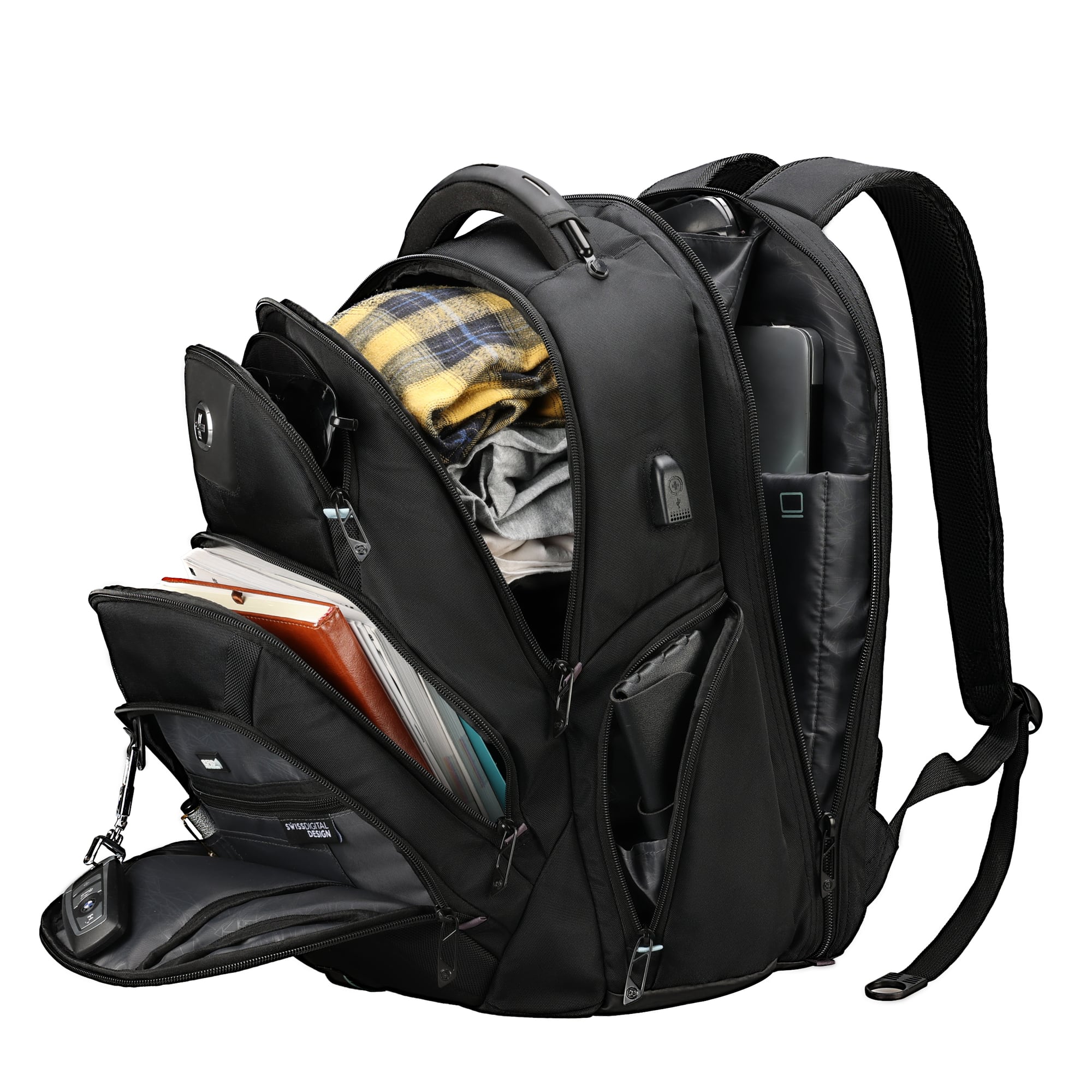 Swissdigital Design Swissdigital SD1644FB 01 Pixel Pro Backpack