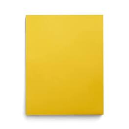 Staples - 10% Recycled Smooth 2-Pocket Paper Presentation Folder, 10/Pack (13381-US) - Yellow