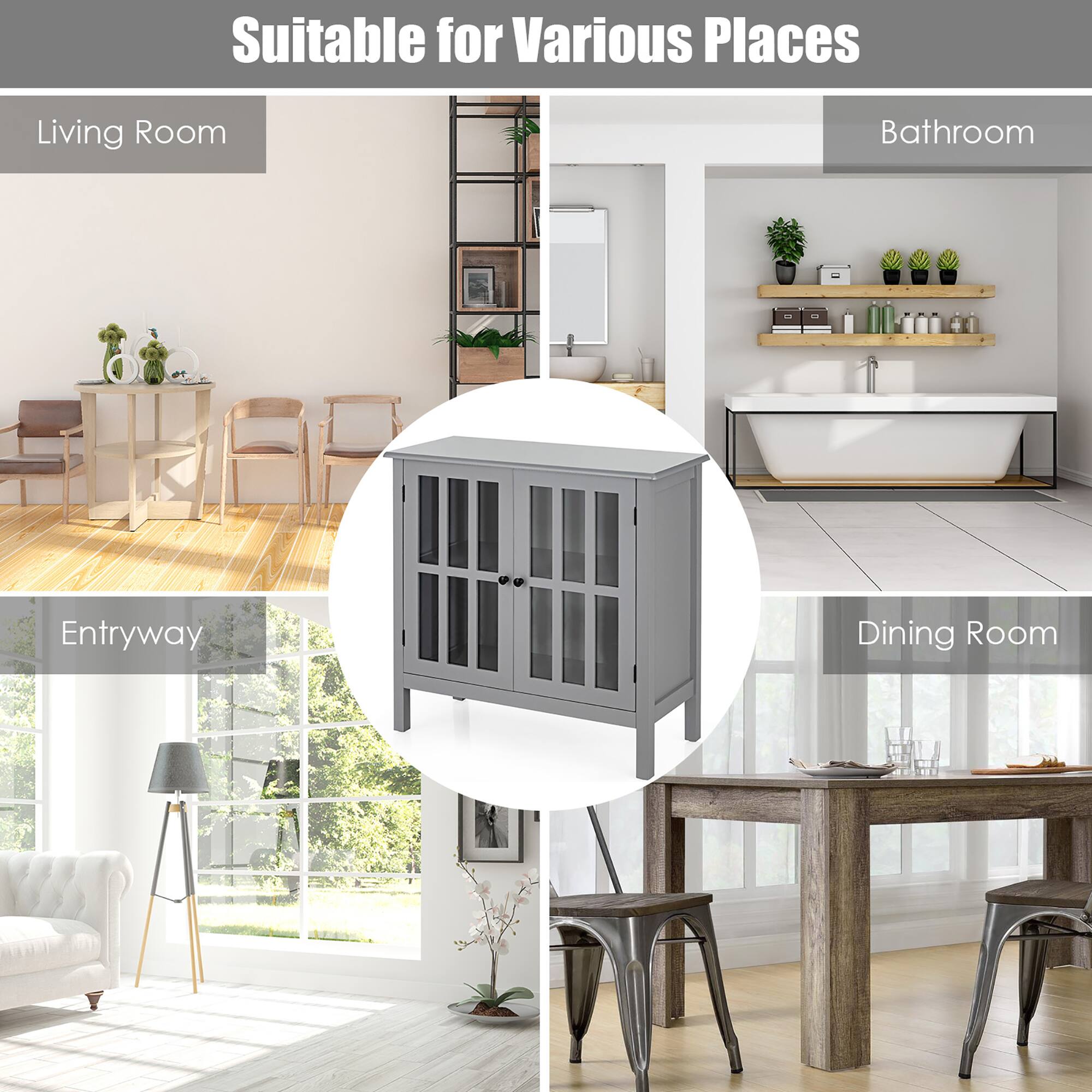 Suitable for Various Places
Living Room
Bathroom
Entryway
Dining Room