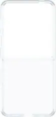 Front. OtterBox - Thin Flex Series for Samsung Galaxy Z Flip7 - Clear.