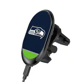 Keyscaper - Seattle Seahawks Wireless Magnetic Car Charger - Multicolor