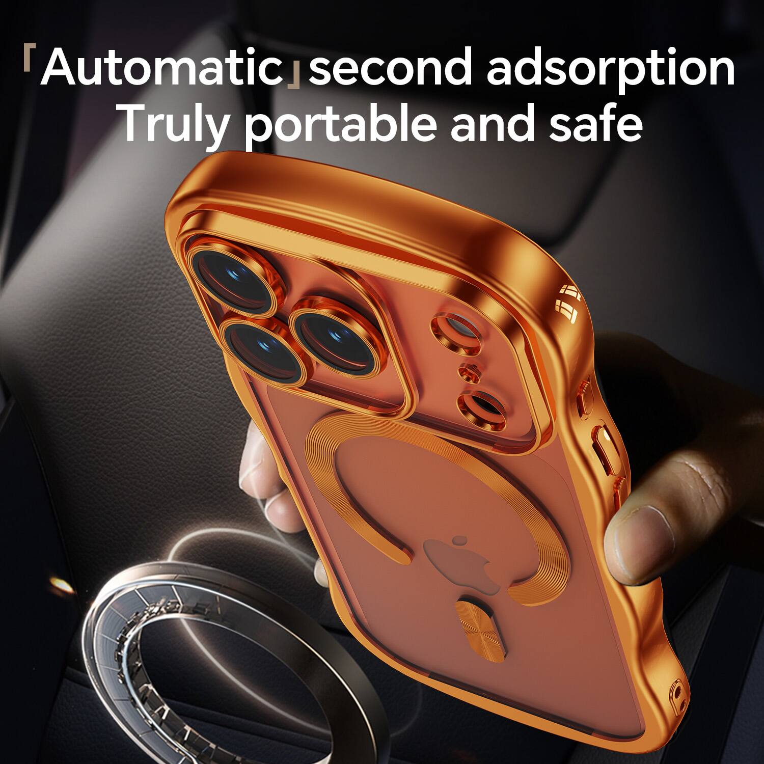 "Automatic" second adsorption  
Truly portable and safe
